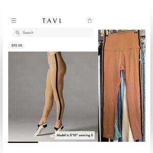 Tavi leggings S new nwot
